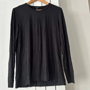 George Men's Black Long Sleeve Tee
